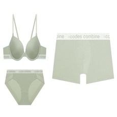 (백화점 정품) 베이직 남녀 커플 속옷세트(CDWBRBPDR361LKH) 1075845, 100, 80C, 90