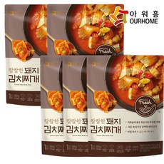 아워홈 칼칼한 돼지 김치찌개 300g, 5개