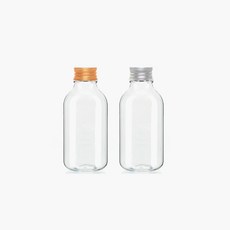 ARB200투명 200ml 알루미늄캡 낱개 플라스틱 페트병, 200ml 골드캡