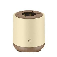 분유제조기 분유 쉐이커 블렌더 혼합기 믹서전동 밀크 셰이커 자동 USB 전기 우유 믹서기 D5QA, 01 Khaki, 1개