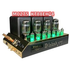 튜브 XLRRCA 4 맥킨토시 업그레이드 KT88 75W 11 2 입력 클론 앰프 MC275 4KT88EH 최신 파워 A 라이온 골드 클래스