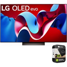 LG OLED48C4PUA 48인치급 OLED evo C4시리즈 스마트 TV 4K 프로세서 2024년 갱신 2년 강화 보호팩 번들