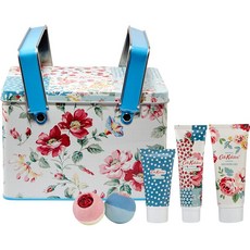 Cath Kidston 캐스키드슨 뷰티 코티지 패치워크 피크닉 틴 바디케어 4종세트 385ml