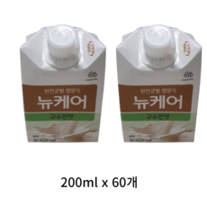 대상웰라이프 뉴케어 구수한맛, 12L, 3개