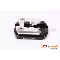 야마하 NMAX125 사이드스텐드 실버커버 [BIKERS튜닝용품파츠부속] [N7517]-포항오토바이