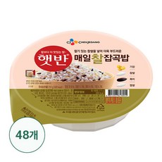 [CJ] 햇반 매일찰잡곡밥 210G x 48개