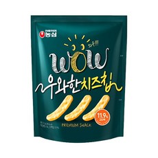 농심 우와한 치즈칩, 12개, 42g