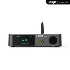 리시버 미니앰프 프리앰프 LOXJIEA30 데스크탑 스테레오 파워 앰프 및 헤드폰 APTX 블루투스 5.0 ESS DAC