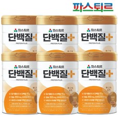 (대영) 파스퇴르 단백질 플러스 곡물맛 프로틴 파우더, 750g, 6개