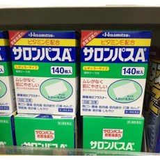 일본직구 근육통 테이프 건강패치 통증패치, 140개입, 1개