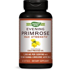 네이쳐스웨이 EFA 골드 이브닝 프림로즈 1300mg 소프트젤, 60개입, 1개