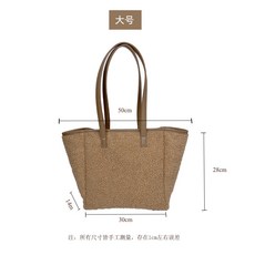 스타일리쉬 여성 스웨이드 토트백 대용량 쓰리피스 스웨이드 숄더백 클러치백