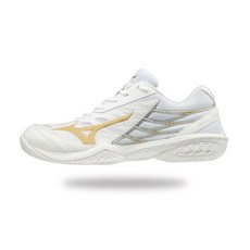 미즈노 웨이브클로 191050 화이트골드 WAVE CLAW 탁구 배드민턴 테니스 스쿼시 인도어스포츠신발