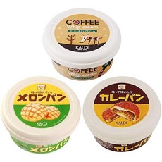 일본 칼디 메론 멜론 카레 고로케 빵 커피 휘핑크림 스프레드 토스트 잼 110g 3개 세트