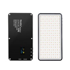 Manbily MFL 06 미니 휴대용 사진 조명 Ultral Thin 4500mAh LED 비디오 180 채우기 Light High CRI96 for Camera사진 조명, 02 United States, 01 LED Light