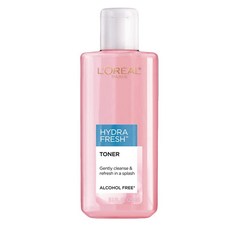 로레알 파리 스킨케어 HydraFresh 토너 얼굴용 프로 비타민 B5가 함유된 알코올 프리 251.4ml(8온스) 포장은 다를 수 있음 165576, 8.5 Fl Oz (Pack of 3), 251ml, 1개