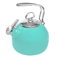 Chantal Enamel-On-Steel Classic Teakettle 1.8-Quart Aqua, 본상품