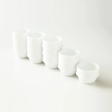 (일본 본사 제조) ORIGAMI 오리가미센서리 커핑볼 Cupping Bowl 12개세트, 화이트(78021880), 12개