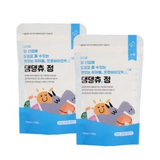 베터 반려동물 댕댕츄정 프로바이오틱스 장 영양제 12p, 산양유맛, 2개