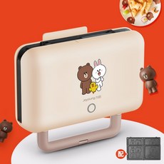 크로플기계 윤아 와플기계 카카오 와플메이커 와플기, 단일