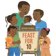 Feast for 10 Paperback, Clarion Books, English, 9780544930308