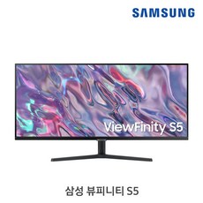 삼성전자 S34C500 86.4cm 울트라와이드 광시야각 100Hz 5ms LED 눈이편한 사무용 가정용 컴퓨터 모니터