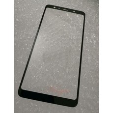 [해외] 블랙 전면 터치 LCD 패널 렌즈 삼성 갤럭시 A7 A750 A750F A750FN 디지타이저 외부 유리 센서 스크린 렌즈, black glass lens