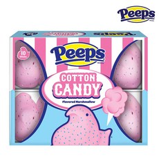 핍스 병아리 솜사탕맛 마시멜로 10개입 85g 3oz, Chicks-Marshmallow-Cottoncandy-10ct-3oz