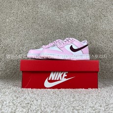 나이키덩크로우핑크