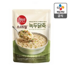 비비고 녹두닭죽, 420g, 4개