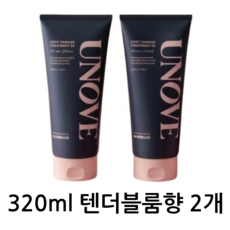 [본사정품] 1+1 어노브 대용량 딥 데미지 트리트먼트 EX 극손상 텐더블룸향 UNOVE DEEP DAMAGE TREATMENT EX