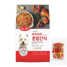 바우와우 애견용 혼합간식 100g x 15팩 - 고위드테일