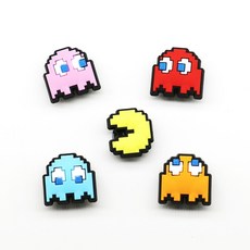팩맨 지비츠 5종 먼지 레고 스폰지밥 털 겨울 스타벅스 스누피 지비츠, 1개, 5종세트