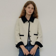 언에디트 W Avery Wool Jacket_2colors 에버리 울 자켓 마쉬멜로우 131806