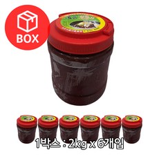 농민식품 명품 비빔장 2kg 1박스(6개), 1개