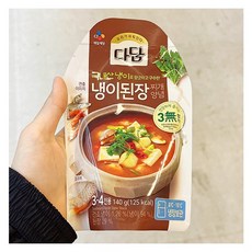 캔디사은품 + 다담 냉이된장찌개양념, 3개, 140g