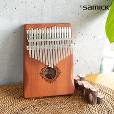 칸타빌 칼림바 CK-110 2종 17키 마호가니 솔리드우드 음계각인 손가락피아노 카림바