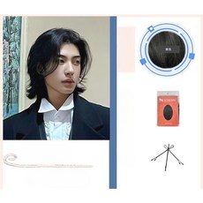 남자긴머리가발 TOP01