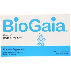 BioGaia Gastrus 위장관 보조 귤맛 30 츄어블정, 1개, 상세내용참조