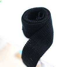 행복바느질 울바인딩 테이프 9색 90cm, 블랙