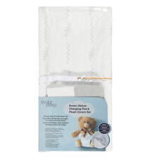 Evolur 3-Sided Contour Changing Pad with 2 Cotton Covers Evolur 3면 윤곽 변경 패드(면 커버 2개 포함), 1개, Evolur 3-Sided Contour Changin