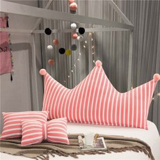 왕관침대헤드쿠션