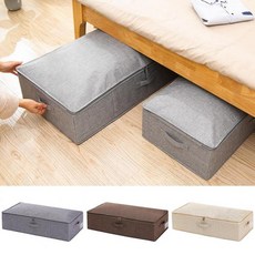 부직포옷커버 대용량 방습 침대 아래 의류 담요 일상 사용 보관함 신발 정리 케이스, Grey, L, Grey L
