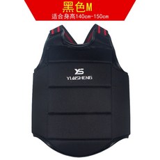 복싱 바디프로텍터 보호구 무술 스파링 패드 갈비뼈 태권도 펀칭 권투 가슴보호대 무에타이, 03.검정, 02.M