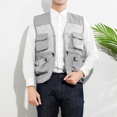 남성멀티포켓조끼