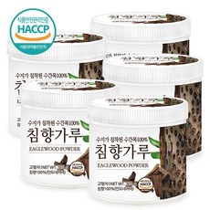 푸른들판 인도네시아 침향 분말 가루 100% 침향차 침향목 침향나무 파우더 HACCP 인증 인도네시아산, 110g, 5개