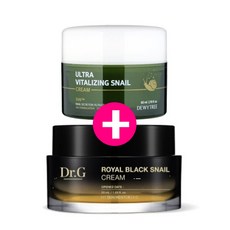 닥터지 로얄 블랙 스네일 크림 50ml+듀이트리, 2개, 50ml