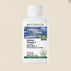 암웨이 오메가3 95.4g 90정 X1개 뉴트리라이트 새몬오메가3 DHA EPA 함유, 1개