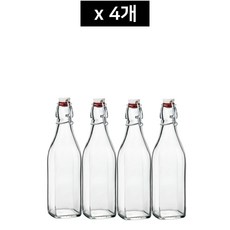 보르미올리 스윙보틀 스윙유리병 500ml _4개, 4개
