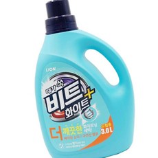 때가 쏙 비트 화이트플러스 3L 드럼용기 세탁세제 액상세탁세제